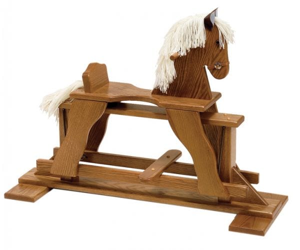 amish rocking horse